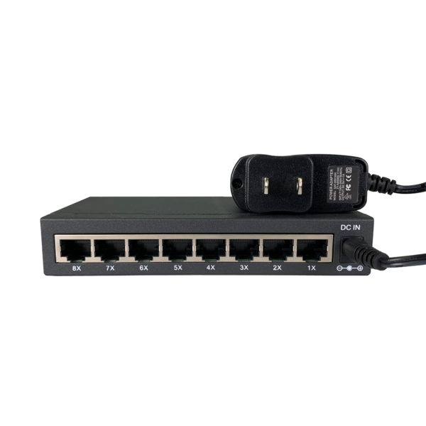 Amer Networks SG8D 8 Port Unmanaged Gigabit Ethernet Switch Power Adapter